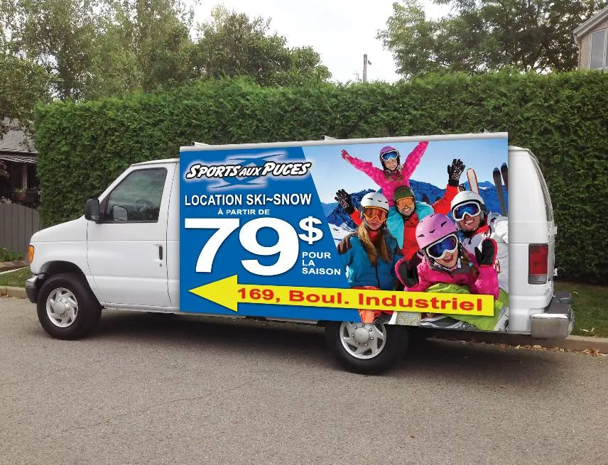 coupon rabais affiché